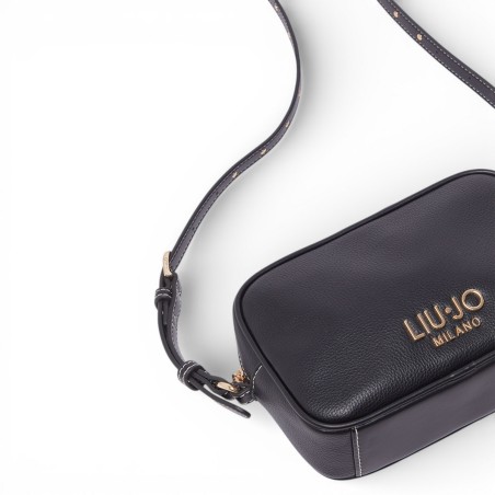 LIU JO - Borsa a tracolla con logo lettering
