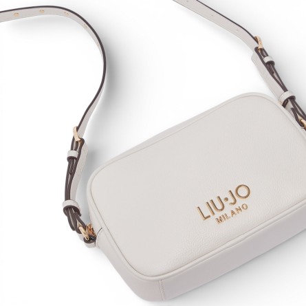 LIU JO - Bolso bandolera con logo de letras