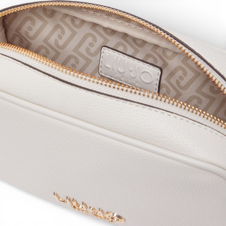 LIU JO - Bolso bandolera con logo de letras