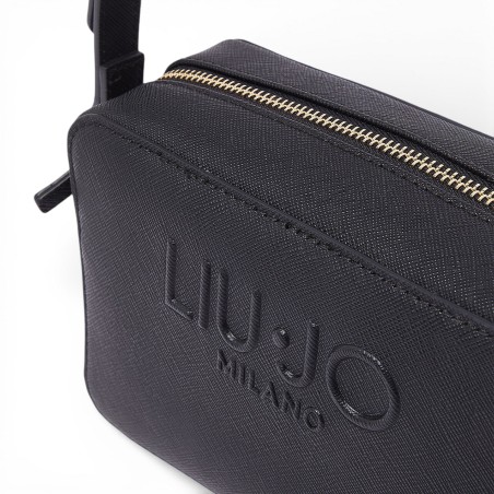 LIU JO - Bolso bandolera con logo de letras