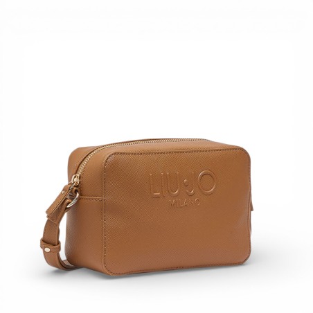 LIU JO - Borsa a tracolla con logo lettering