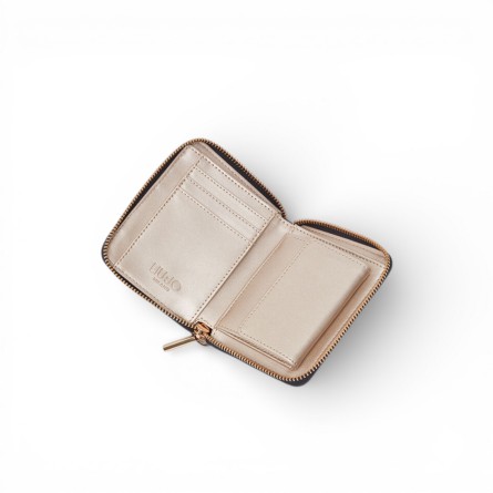 LIU JO - Mini wallet with lettering logo