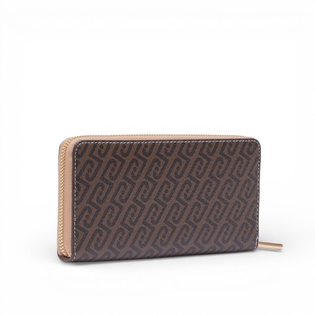 LIU JO - Cartera con logo estampado en toda la superficie