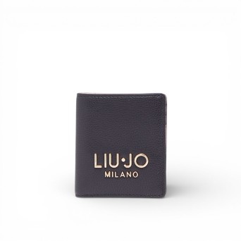 LIU JO - Porte-cartes avec logo en lettres