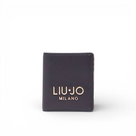 LIU JO - Tarjetero con logotipo de letras