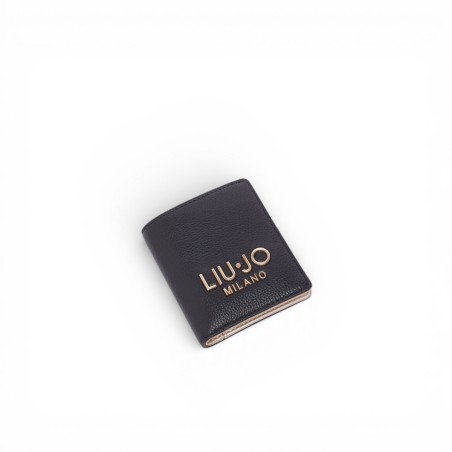 LIU JO - Porte-cartes avec logo en lettres
