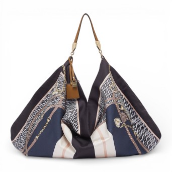 LIU JO - Borsa con stampa foulard