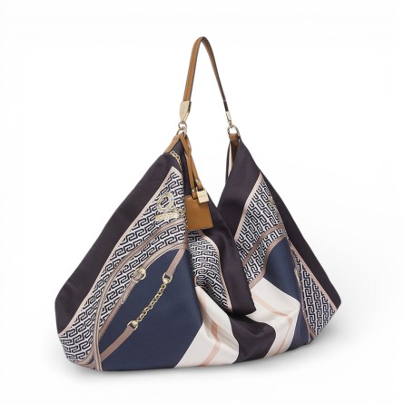 LIU JO - Borsa con stampa foulard