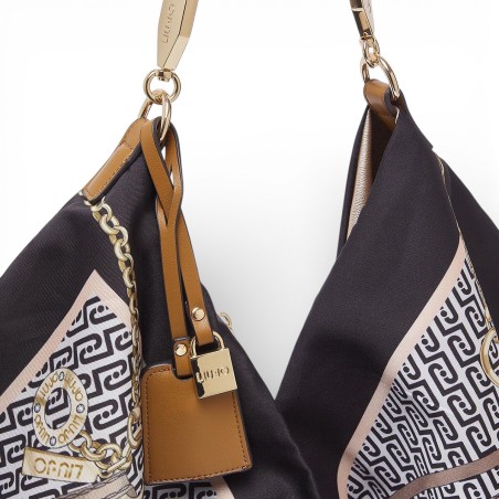 LIU JO - Borsa con stampa foulard