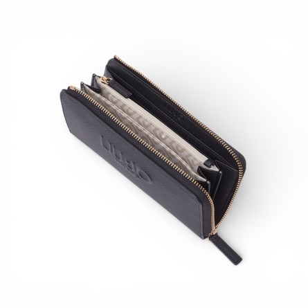 LIU JO - Cartera con logotipo en relieve