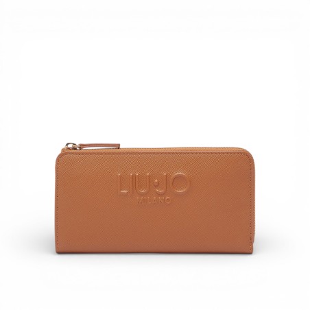 LIU JO - Portafoglio con logo lettering in rilievo