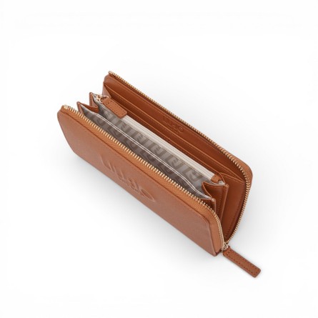 LIU JO - Wallet with embossed lettering logo