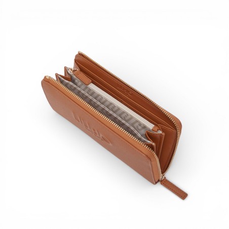 LIU JO - Wallet with embossed lettering logo