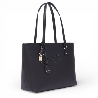LIU JO - Borsa tote con logo lettering in rilievo 2