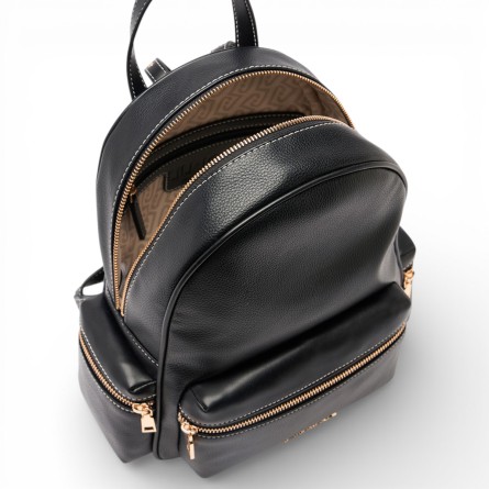 LIU JO - Sac à dos en faux cuir avec logo lettré