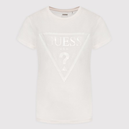 GUESS - T-shirt in cotone con logo
