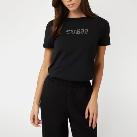 GUESS - T-shirt in cotone con logo