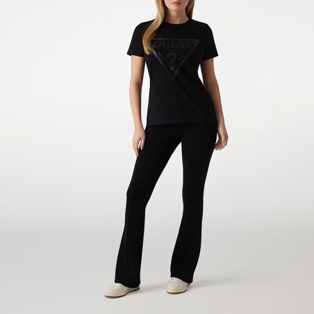 GUESS - T-shirt en coton avec logo