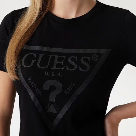 GUESS - Baumwoll-T-Shirt mit Logo