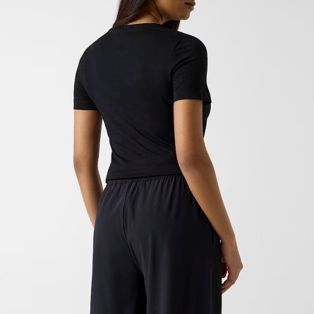 GUESS - Cotton T-shirt with embroidered logo