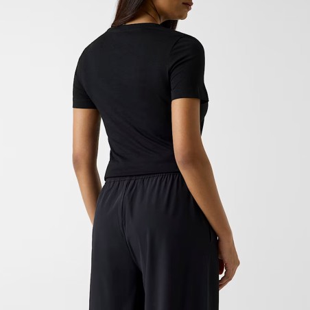 GUESS - Baumwoll-T-Shirt mit gesticktem Logo