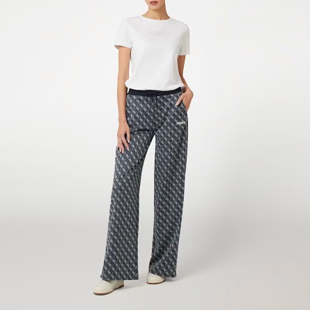 GUESS - T-shirt avec logo en strass