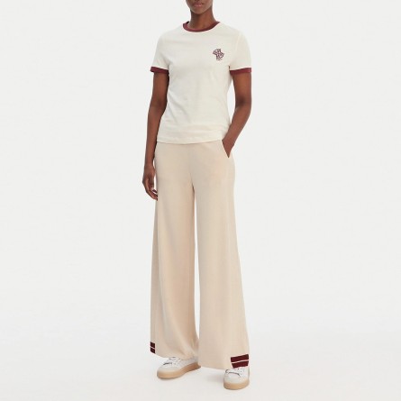 GUESS - T-shirt in cotone con logo 4G ricamato