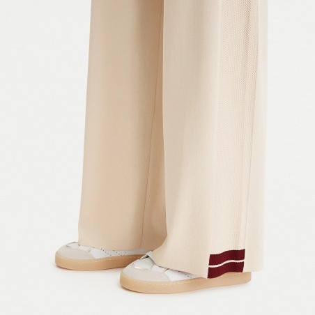 GUESS - Pantalone Circe con logo e bande