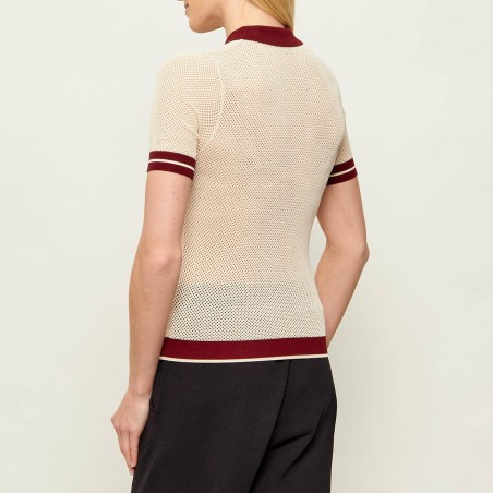 GUESS - Gabry polo shirt with half zipper