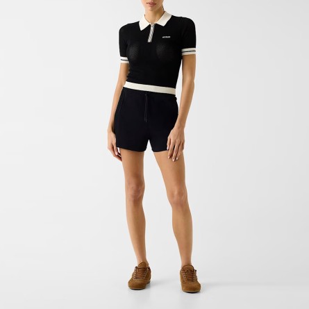 GUESS - Gabry polo shirt with half zipper