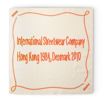 WOODBIRD - Cotton scarf with print 2