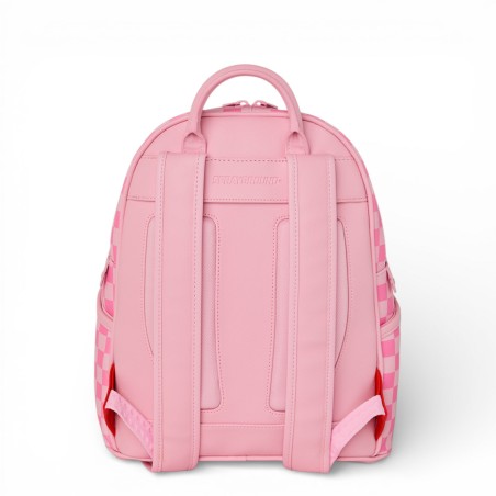 SPRAYGROUND - Zaino Pink Sharks In Paris Patch Savage