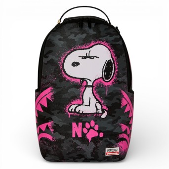 SPRAYGROUND - Sac à dos Peanuts Snoopy Pink Stencil DLXSV