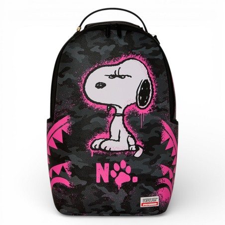 SPRAYGROUND - Peanuts Snoopy Pink Stencil DLXSV Backpack