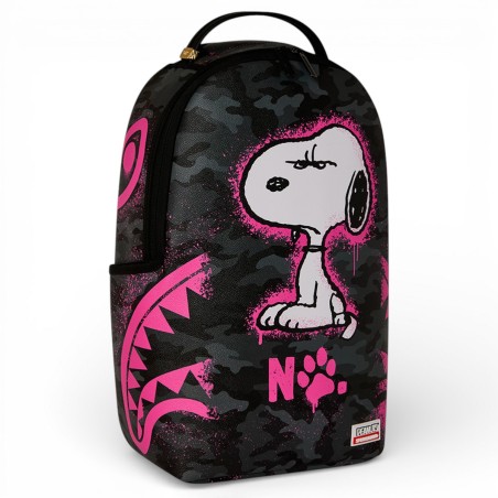 SPRAYGROUND - Zaino Peanuts Snoopy Pink Stencil DLXSV