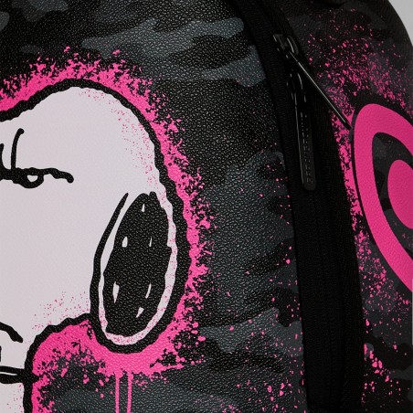 SPRAYGROUND - Mochila Peanuts Snoopy Pink Stencil DLXSV