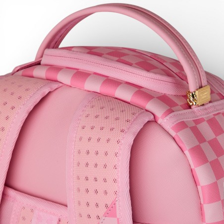 SPRAYGROUND - Mochila Pink Sharks In Paris Patch