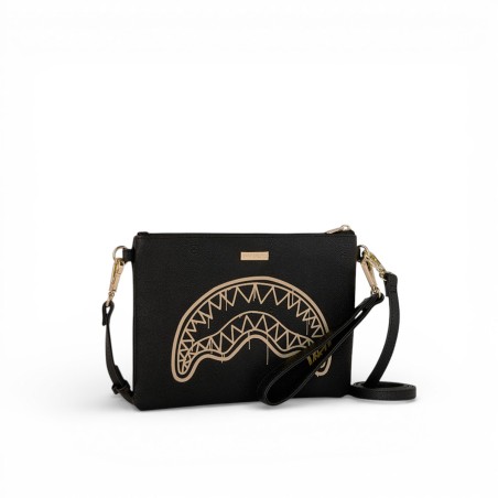 SPRAYGROUND - Bolsa de Embrague That Gold Drap