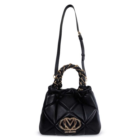 LOVE MOSCHINO - Bolso acolchado con logo monograma