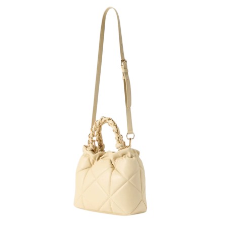 LOVE MOSCHINO - Quilted handbag with monogrammed logo