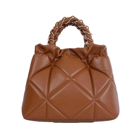 LOVE MOSCHINO - Borsa a mano trapuntata con logo monogramma