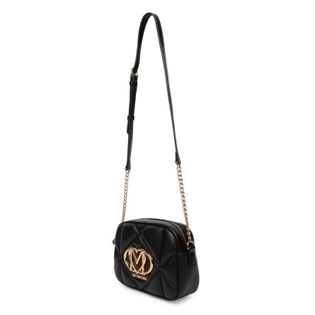LOVE MOSCHINO - Sac à bandoulière matelassé avec logo monogrammé