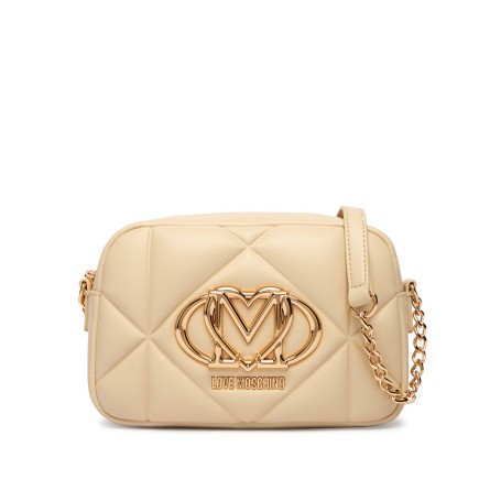 LOVE MOSCHINO - Sac à bandoulière matelassé avec logo monogrammé