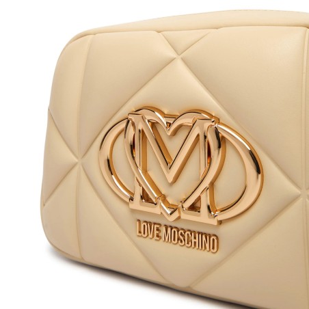 LOVE MOSCHINO - Sac à bandoulière matelassé avec logo monogrammé