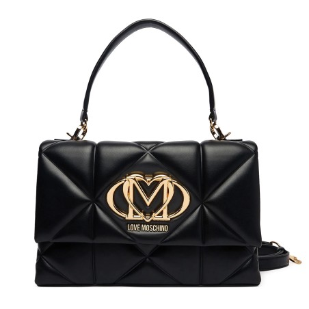 LOVE MOSCHINO - Gesteppte Handtasche mit Logo-Schriftzug