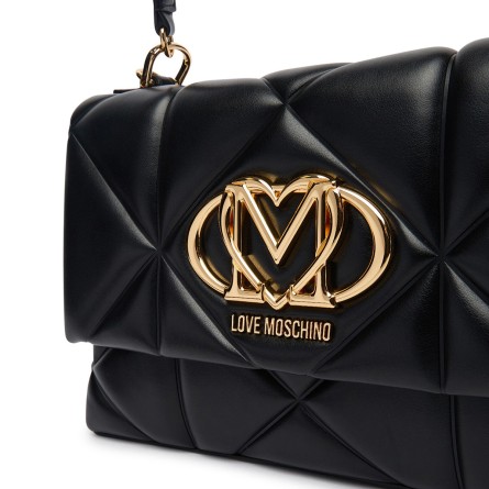 LOVE MOSCHINO - Bolso acolchado con logo de letras