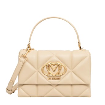 LOVE MOSCHINO - Bolso acolchado con logo de letras