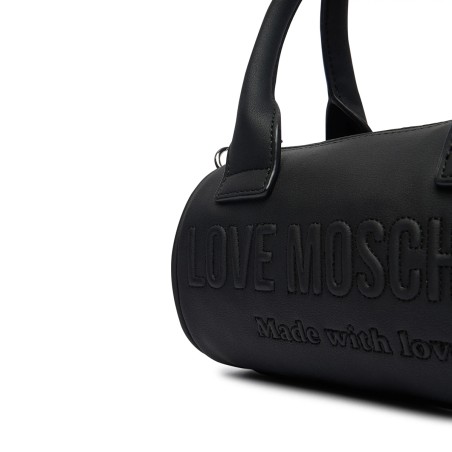 LOVE MOSCHINO - Mini hand bag with embossed logo