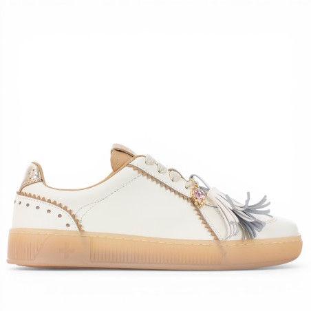 GIO+ - Sneakers in pelle con accessori rimovibili