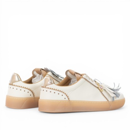 GIO+ - Sneakers in pelle con accessori rimovibili